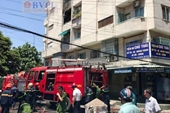 3 căn hộ ở chung cư Hà Kiều cháy dữ dội, cư dân tháo chạy thục mạng