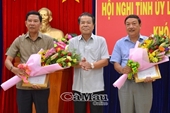 Điều động, bổ nhiệm nhân sự Cà Mau, Quảng Trị, Sơn La, Long An
