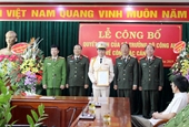 Đại tá Vũ Tiến Dũng được bổ nhiệm Phó Giám đốc Công an tỉnh Điện Biên