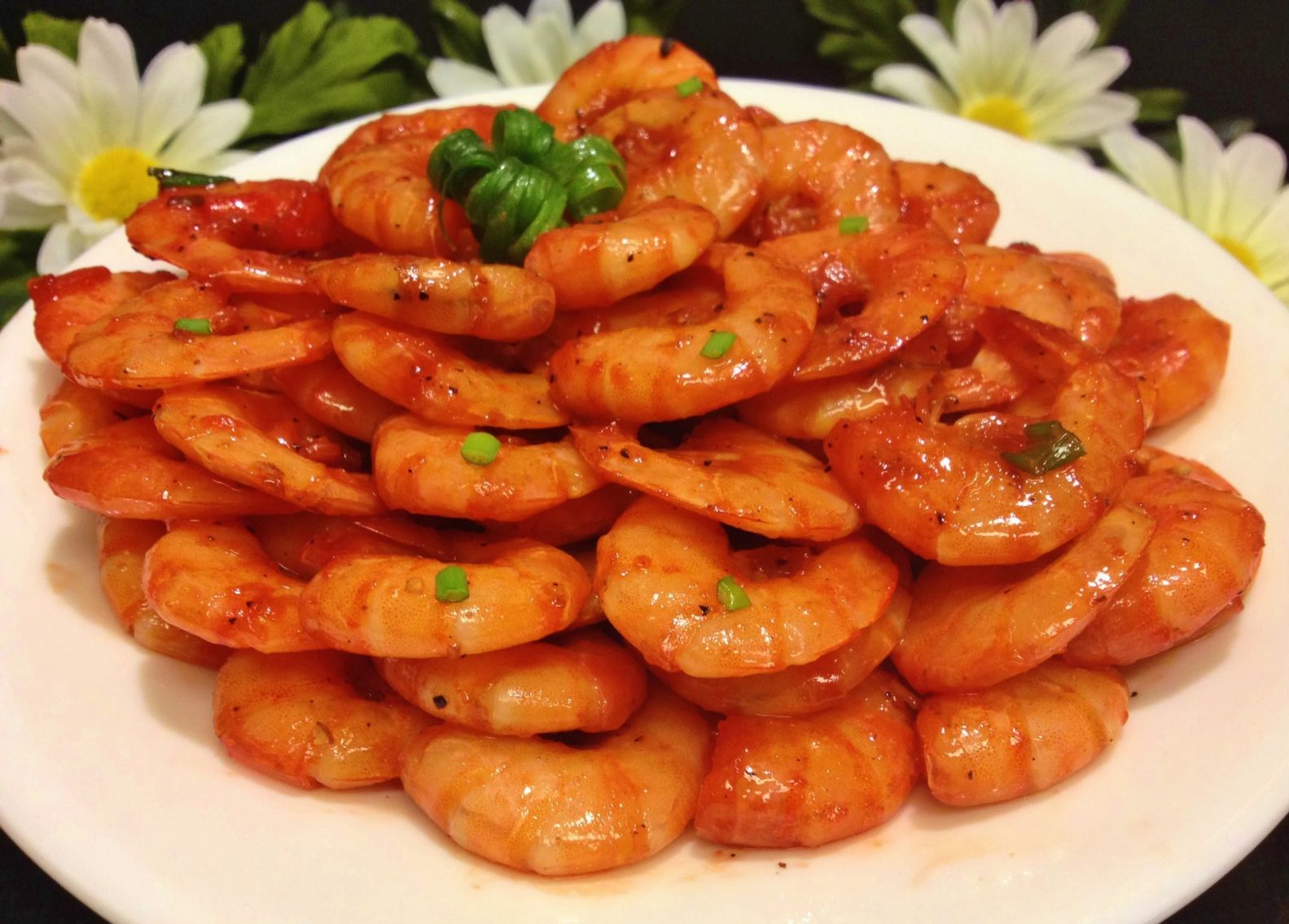 Tôm sốt chua cay cho ngày đầu tuần bận rộn