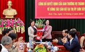 Công bố quyết định nhân sự của Ban Thường vụ Thành ủy Hà Nội