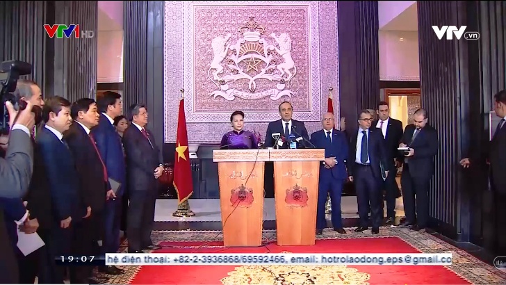 Chủ tịch Quốc hội Nguyễn Thị Kim Ngân thăm chính thức Maroc