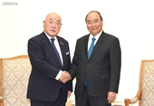 Thủ tướng tiếp Cố vấn Nội các đặc biệt của Thủ tướng Nhật Bản