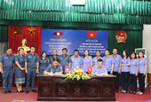 VKSND tỉnh Luông Pha Bang - Lào thăm và làm việc với VKSND tỉnh Sơn La