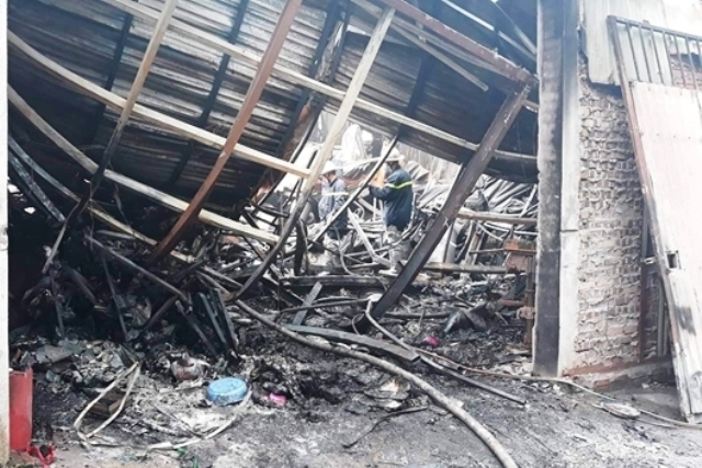 Công an thông tin về vụ cháy 8 người thiệt mạng ở Trung Văn