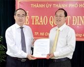 Ông Nguyễn Hồ Hải làm Trưởng Ban Tổ chức Thành ủy Thành phố Hồ Chí Minh