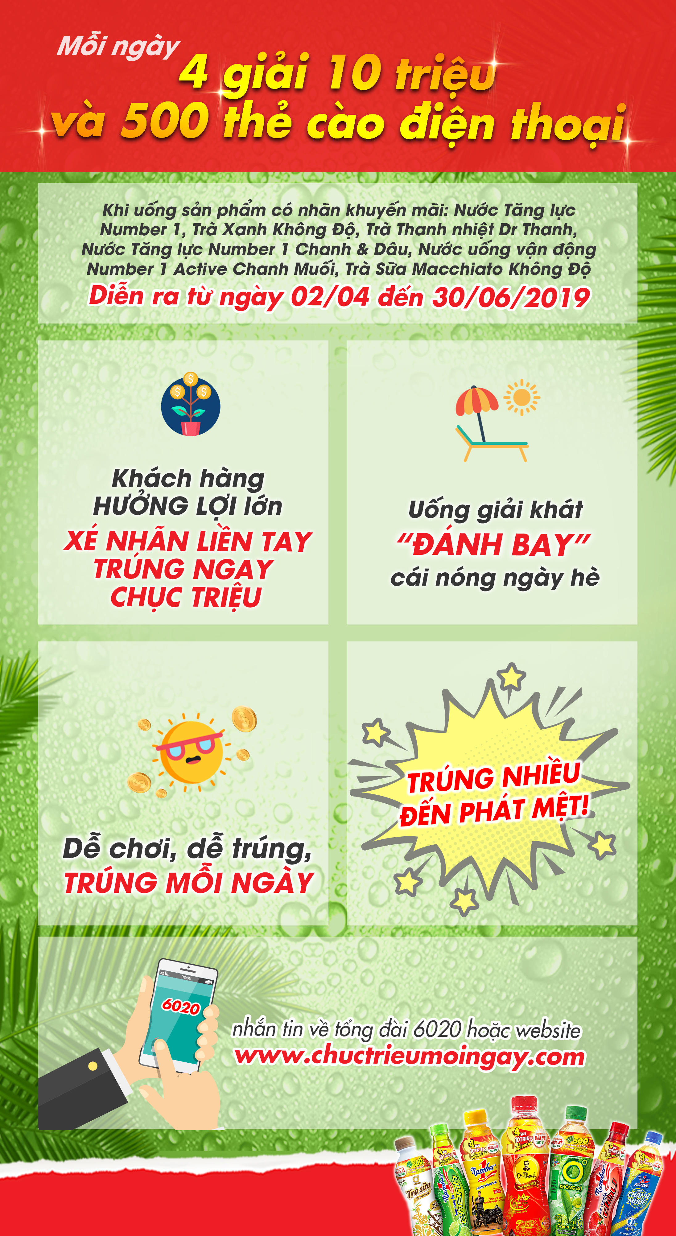 Giải khát ngày hè kiếm ngay chục triệu mỗi ngày