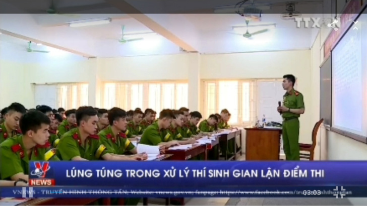 Lúng túng trong xử lý thí sinh gian lận điểm thi