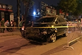 Lại xuất hiện ô tô điên trên phố Hà Nội gây tai nạn liên hoàn khiến 2 người thương vong