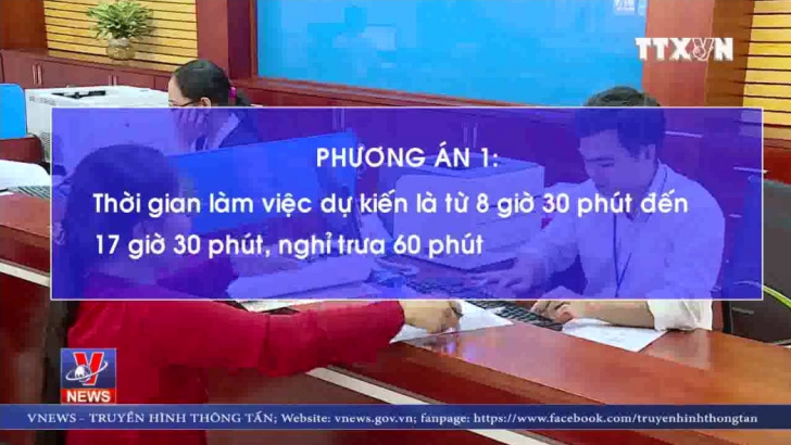 Đề xuất cán bộ công chức, viên chức chỉ được nghỉ trưa 1 tiếng