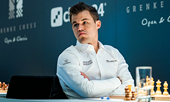 Vua cờ Carlsen vô địch siêu giải Grenke