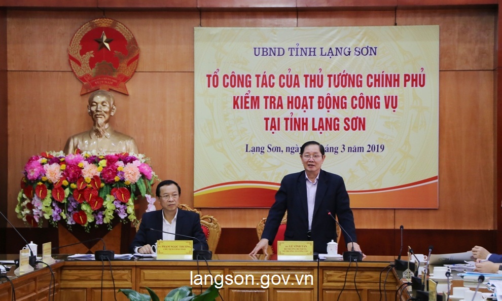 Thay thành viên Tổ công tác của Thủ tướng Chính phủ