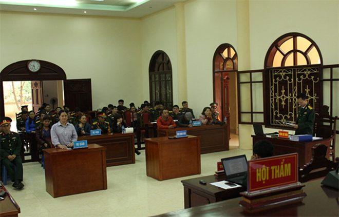 VKSQS và TAQS Quân khu 2 tổ chức phiên tòa xét xử rút kinh nghiệm