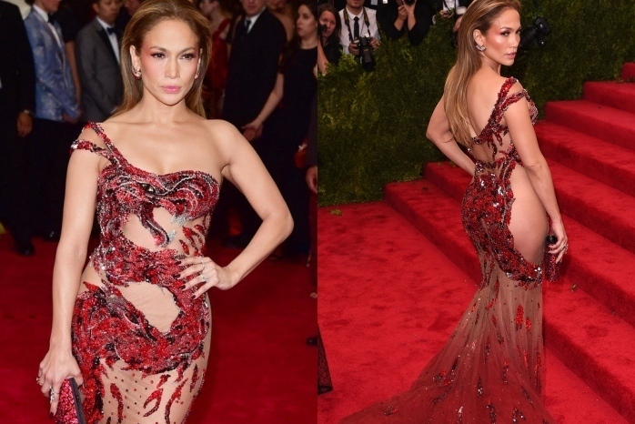 Những bộ váy mặc như không của sao trên thảm đỏ Met Gala