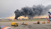 Máy bay SukhoiSuperjet đâm xuống đất ở Moscow làm 41 người chết
