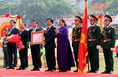 Tỉnh Điện Biên đón nhận Huân chương Độc lập hạng Nhất