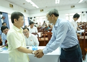 Viện trưởng Lê Minh Trí tiếp xúc cử tri tại TP Hồ Chí Minh trước kỳ họp thứ 7