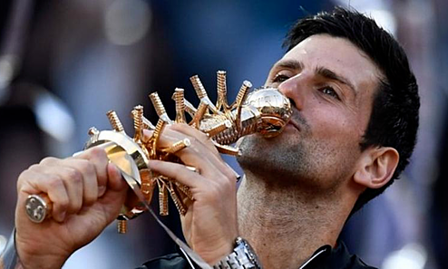 Djokovic san bằng kỷ lục 33 Masters của Nadal