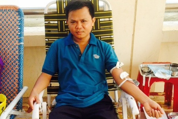 Kiểm sát viên 5 lần hiến máu cứu người