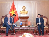 Lãnh đạo VKSND tối cao tiếp Đại sứ Australia tại Việt Nam