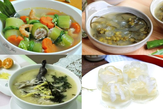 Những món ăn thanh nhiệt ngày hè