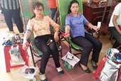 Cán bộ, Kiểm sát viên VKSND huyện Krông Pa tham gia hiến máu cứu người