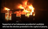 Thủ đô Jakarta chìm trong khói lửa vì biểu tình bạo lực