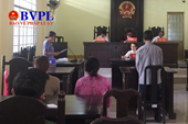 VKSND huyện Giồng Riềng tổ chức phiên tòa hình sự rút kinh nghiệm
