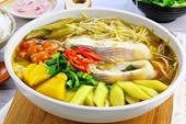 Thanh mát giải nhiệt ngày hè với canh chua cá lóc