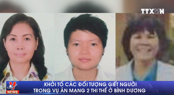 Khởi tố các đối tượng giết người trong vụ án mạng 2 thi thể ở Bình Dương