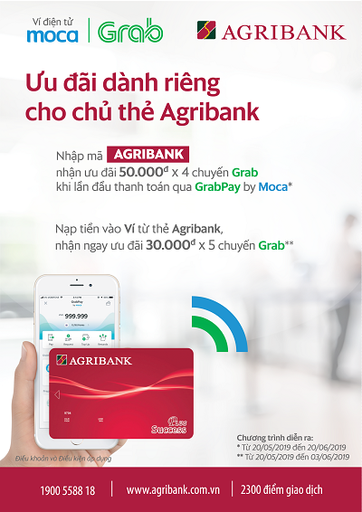 Chỉ cần có thẻ Agribank, ưu đãi hấp dẫn “băng băng” chạy về