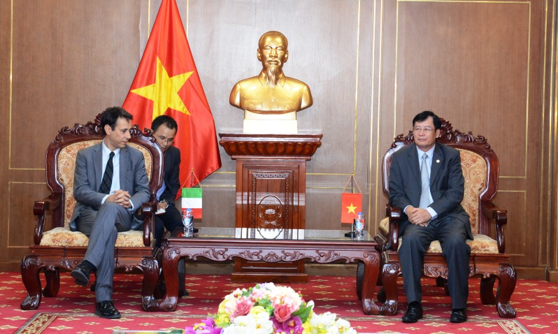 Lãnh đạo VKSND tối cao tiếp Đoàn đại biểu Bộ Tư pháp Italia