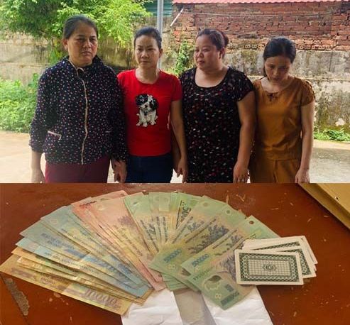 Bắt quả tang 4 quý bà đang sát phạt ở nhà mẹ đẻ