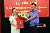 VKSND tỉnh Lạng Sơn có nữ Phó Viện trưởng mới