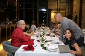 David Rocco khiến thực khách xuýt xoa với món “phở Việt-Ý” trong đêm tiệc giao lưu văn hóa