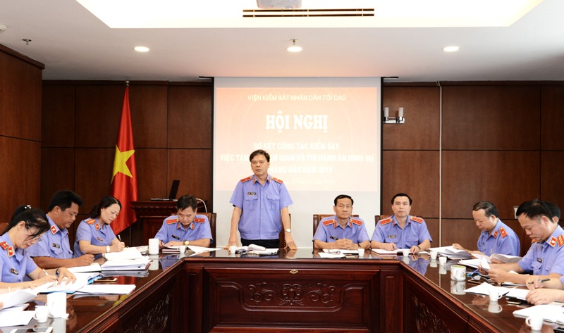 Nhiều chuyển biến tích cực trong công tác kiểm sát việc tạm giữ, tạm giam và thi hành án hình sự