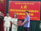 VKSND tỉnh Bắc Ninh có 2 tân Phó Viện trưởng