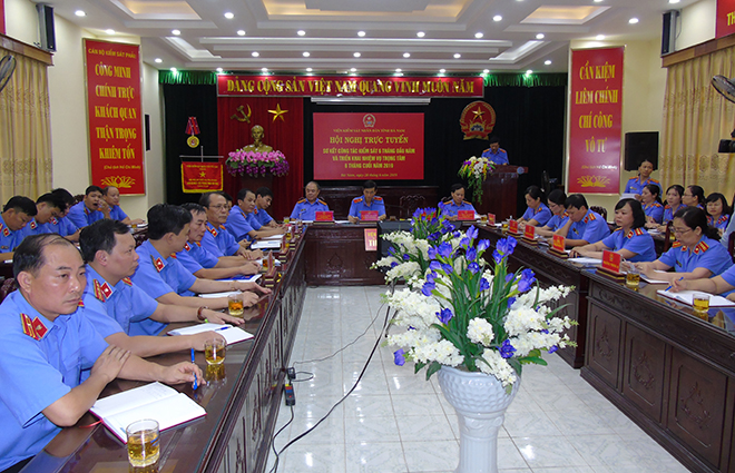 VKSND tỉnh Hà Nam sơ kết 6 tháng đầu năm 2019