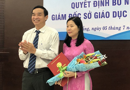 Bổ nhiệm Giám đốc Sở Giáo dục và Đào tạo TP Đà Nẵng