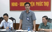 Nguyên Bí thư Huyện ủy Phúc Thọ bị bãi nhiệm tư cách đại biểu HĐND TP Hà Nội