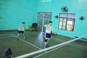 Một buổi luyện tập của đoàn thể thao VKSND tỉnh Bắc Ninh