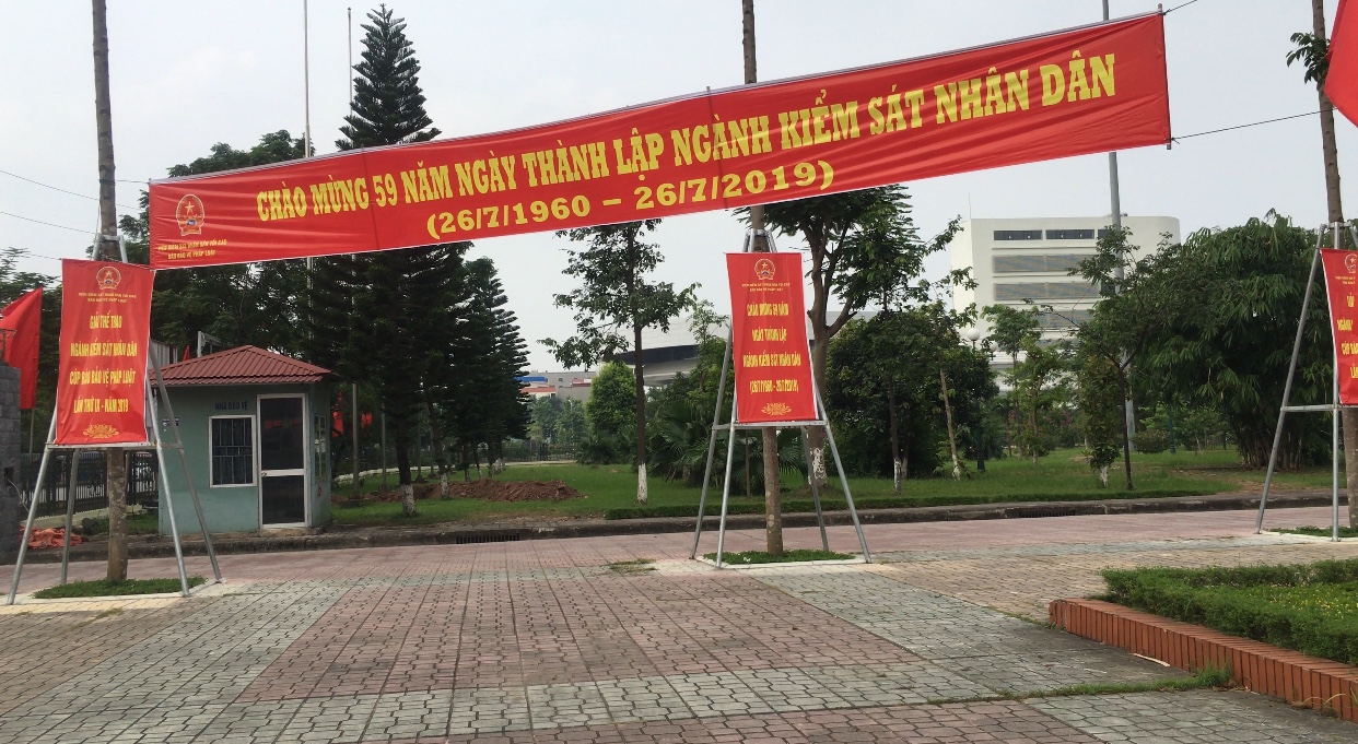 Không khí rộn ràng trước thềm khai mạc Giải thể thao ngành KSND- Cúp Báo Bảo vệ pháp luật lần thứ IX