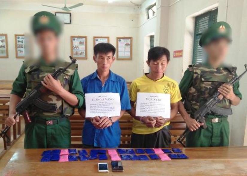 Liên tiếp bắt giữ các vụ vận chuyển ma túy trên biên giới