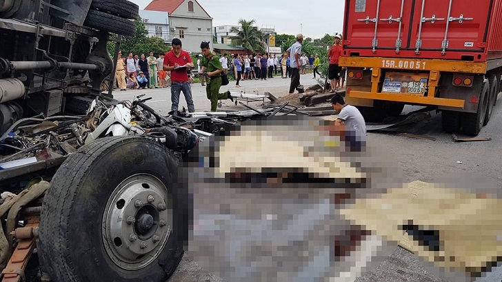 Ba vụ tai nạn giao thông xảy ra liên tiếp trên quốc lộ 5, 7 người chết