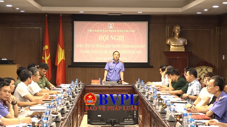 Sơ kết công tác thi đua khen thưởng Khối thi đua các bộ, ngành nội chính Trung ương
