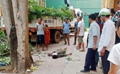 Chặt cây trước cổng UBND huyện, người đàn ông tử vong thương tâm