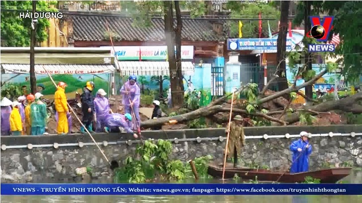 Cập nhật tình hình mưa bão tại các địa phương trên cả nước