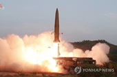 Triều Tiên lại bắn tên lửa bay qua Hàn Quốc phản đối tập trận Mỹ-Hàn
