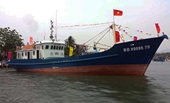 Vụ tàu cá vỏ thép biển số đẹp nhất Bình Định bị chìm 6 thuyền viên đã vào bờ an toàn