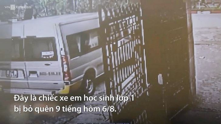 Đường đi của xe chở học sinh chết do bị bỏ quên 9 tiếng